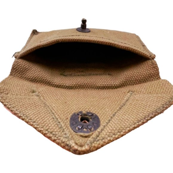 WWII US Army M1942 First Aid Kit Canvas Pouch - Picture 3 of 5
